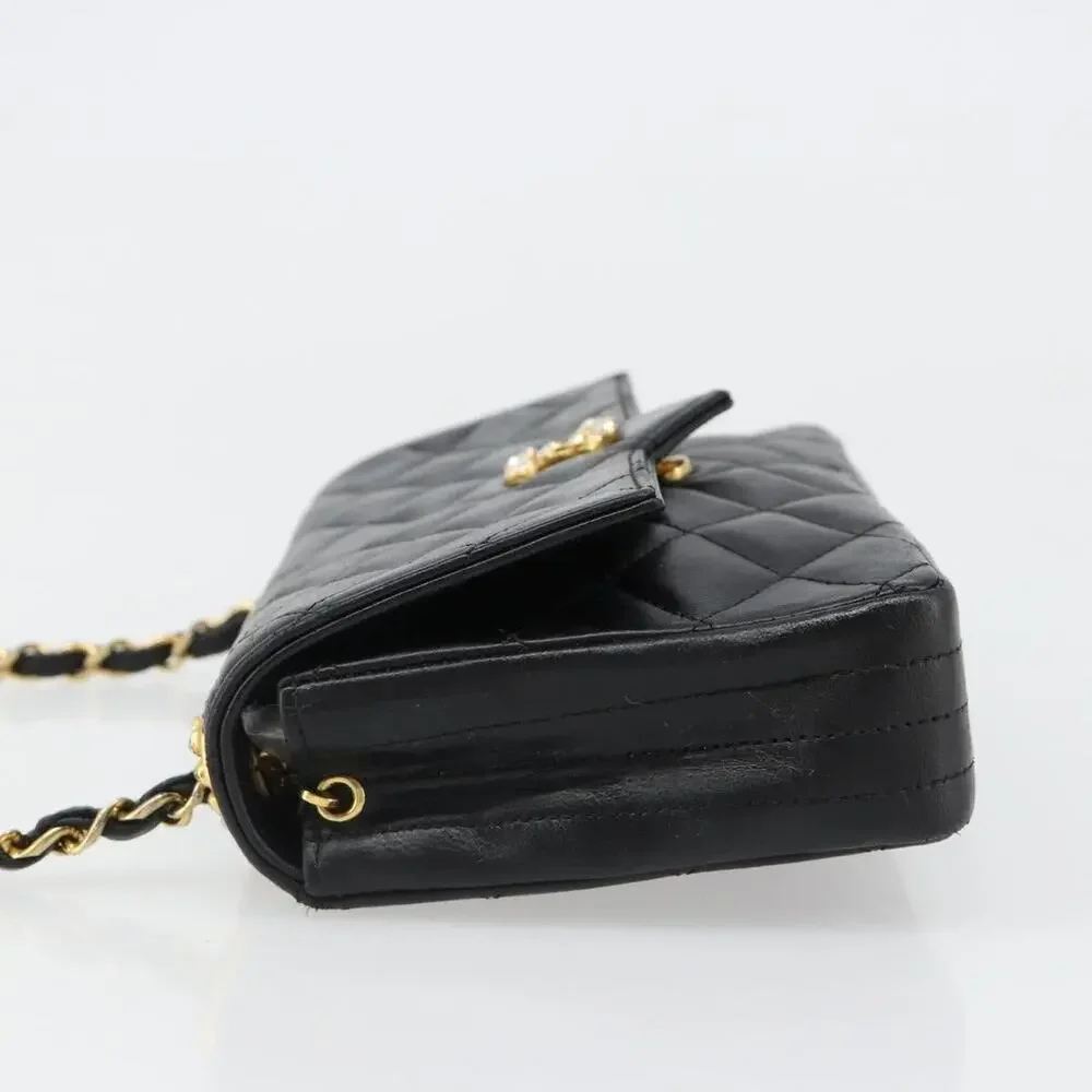 Chanel Matelasse Bijoux Chain Shoulder Bag Black